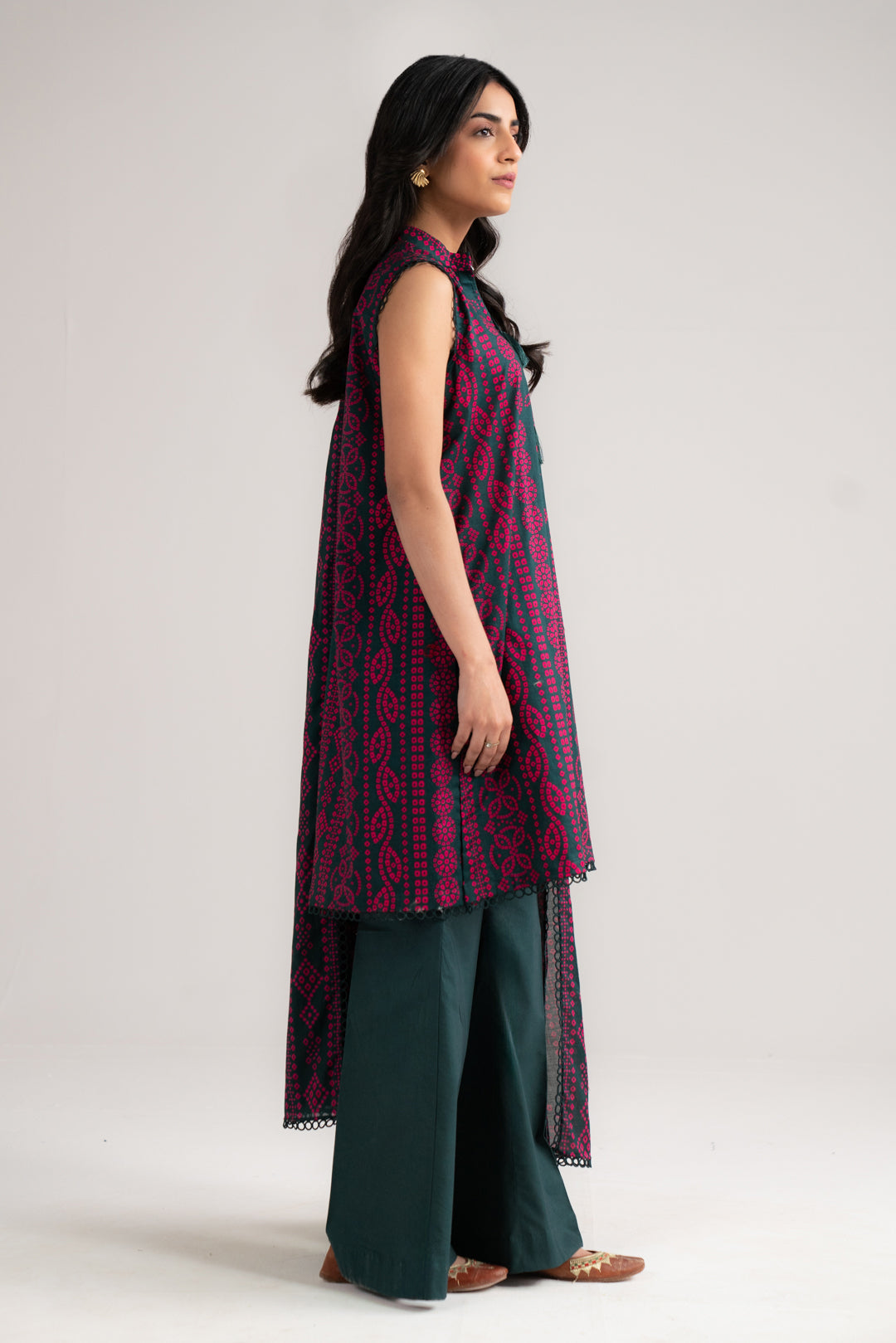 3 Piece Printed Lawn Suit Beena Unstitched - 26