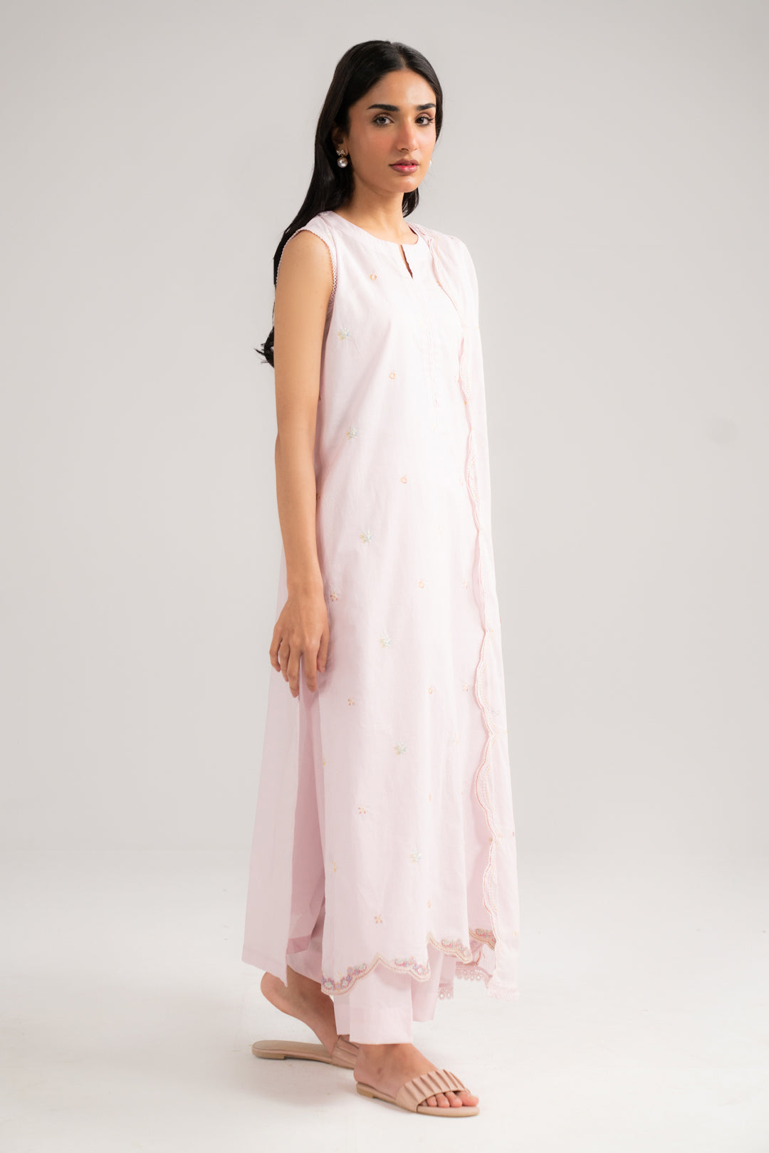 3 Piece Embroidered Lawn Suit Beena Unstitched - 26