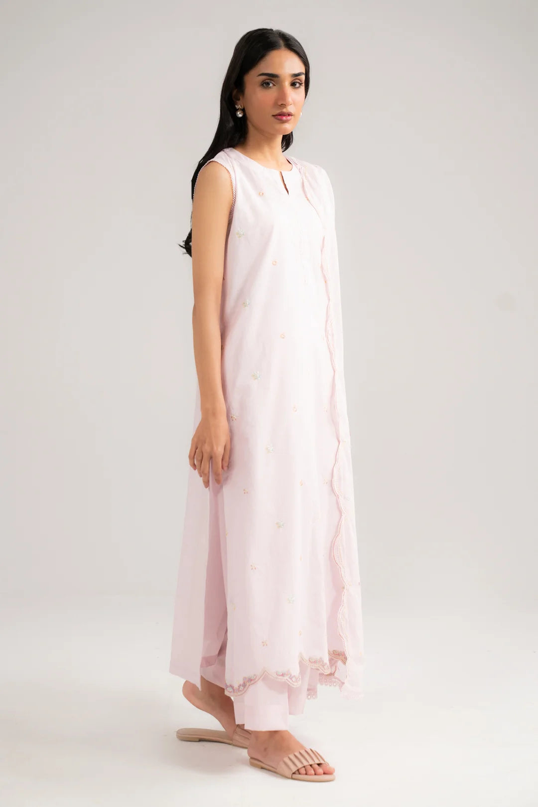 3 Piece Embroidered Lawn Suit Beena-Feb-26