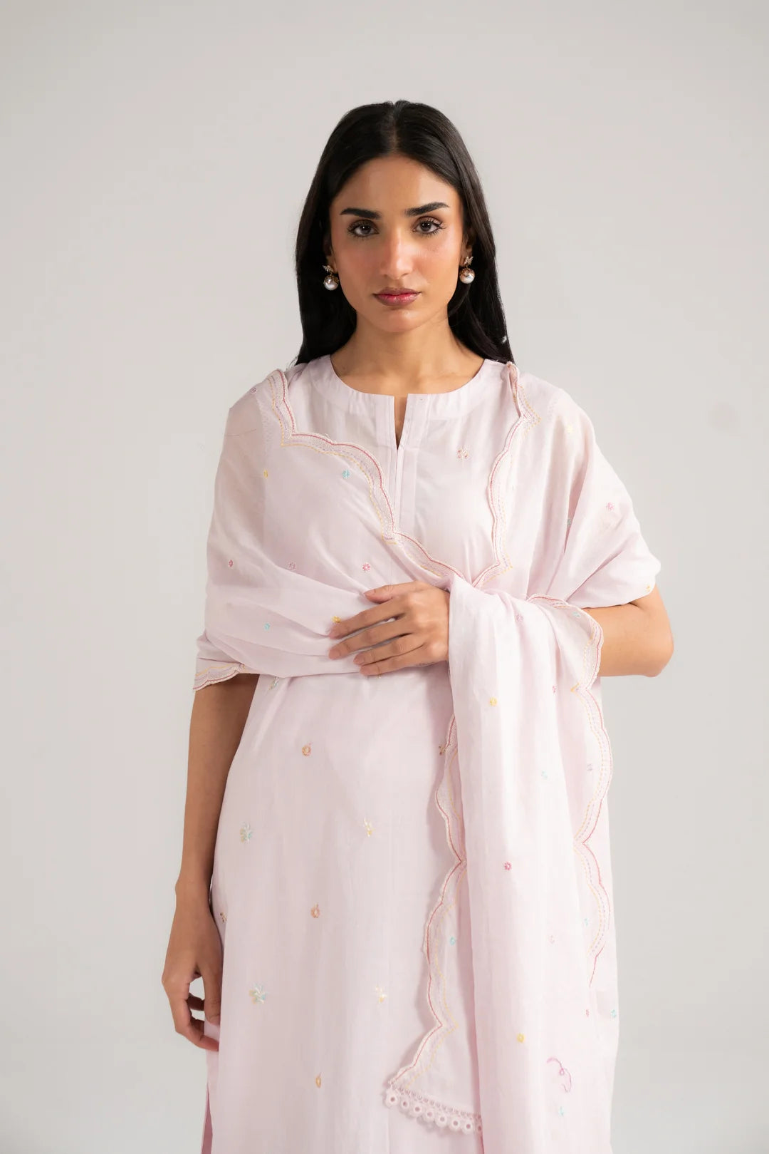 3 Piece Embroidered Lawn Suit Beena-Feb-26