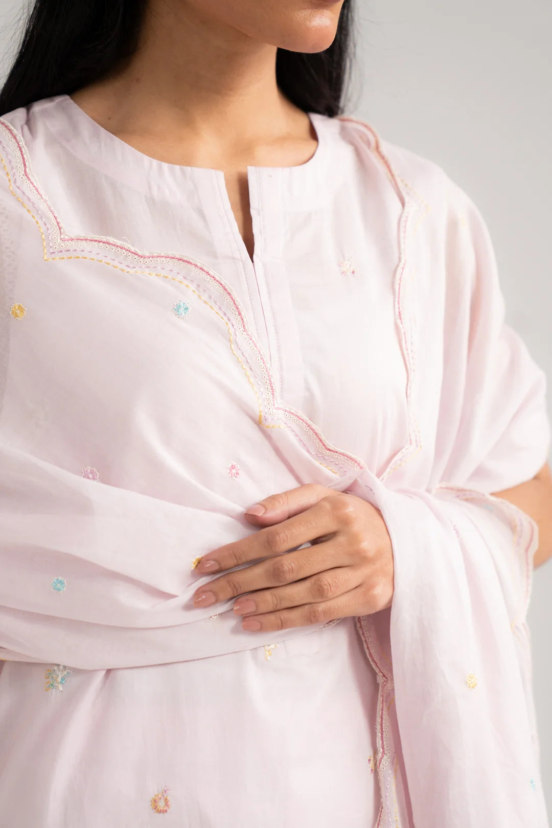 3 Piece Embroidered Lawn Suit Beena-Feb-26