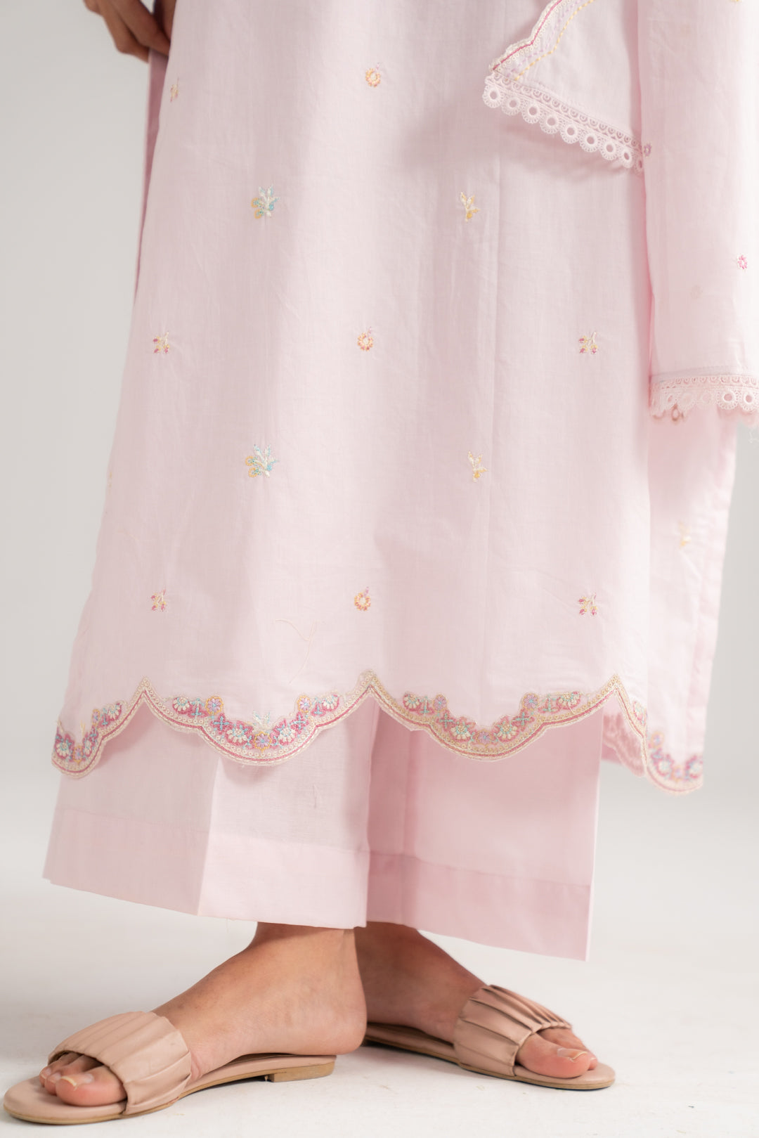 3 Piece Embroidered Lawn Suit Beena Unstitched - 26