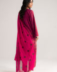 3 Piece Printed Lawn Suit Beena Unstitched - 26