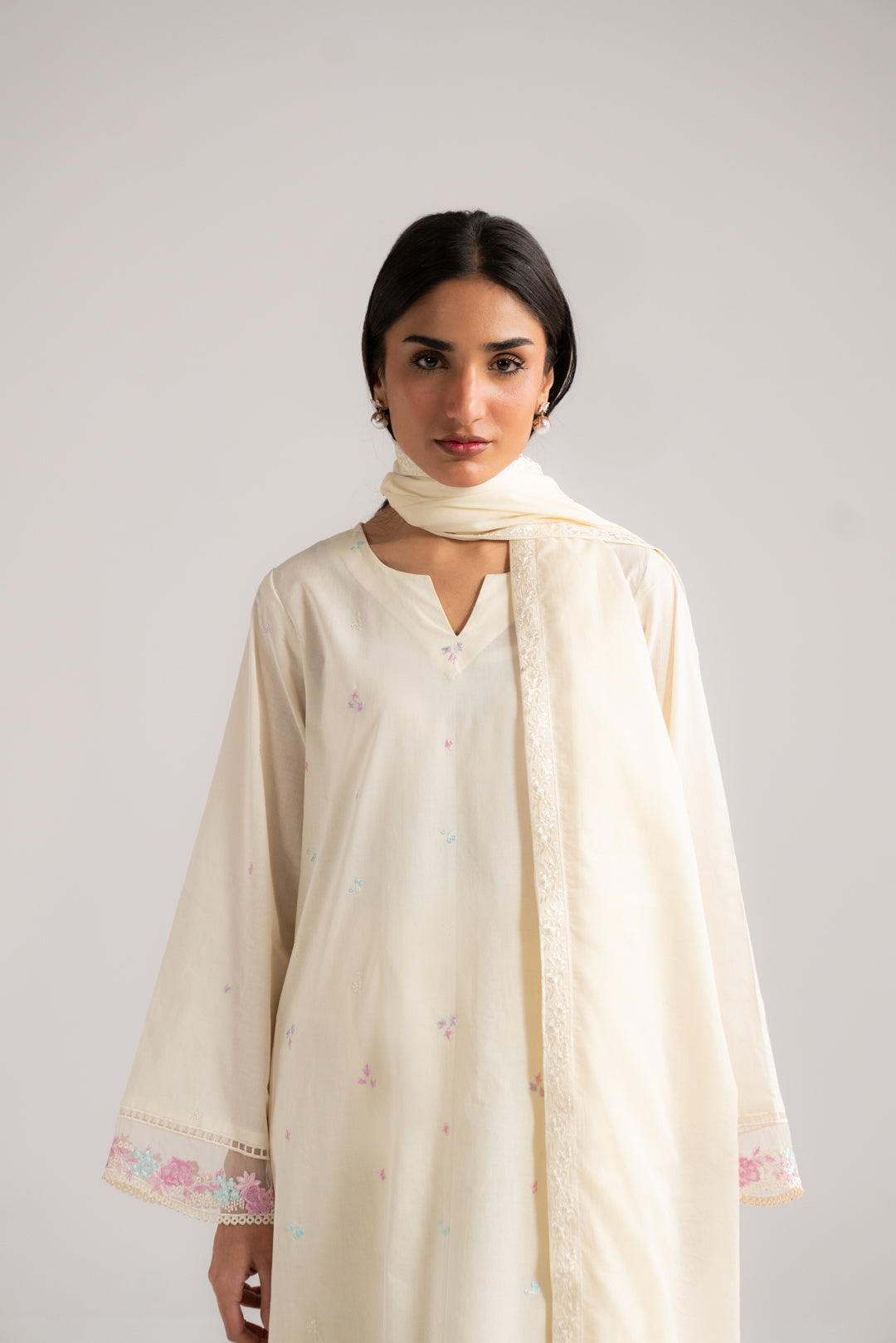 3 Piece Embroidered Lawn Suit Beena Unstitched - 26