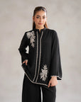 1 Piece Embroidered Blended Shirt