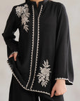 1 Piece Embroidered Blended Shirt