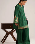 3 Piece Embroidered Cambric Suit Pret SS - 26
