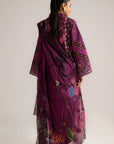 3 Piece Printed Linen Suit Unstitched - 26