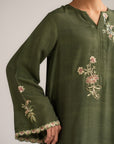 1 Piece Embroidered Kaftan Pret SS - 26