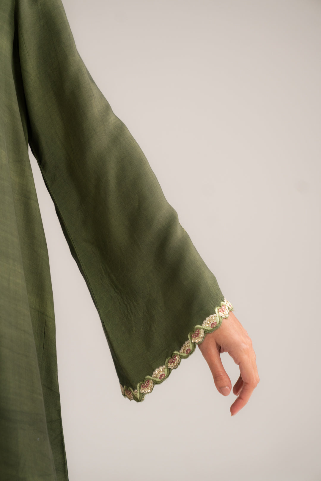 1 Piece Embroidered Kaftan Pret SS - 26