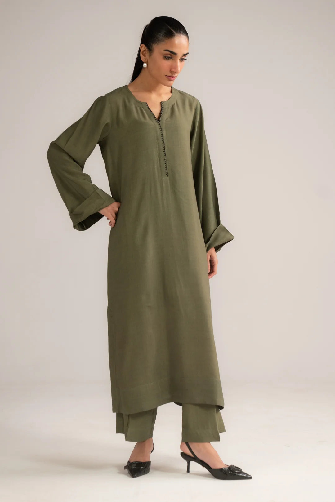 2 Piece Linen Suit Pret SS - 26