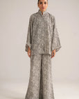2 Piece Printed Suit