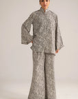2 Piece Printed Suit