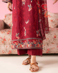 3 Piece Embroidered Lawn Suit Pret SS - 25