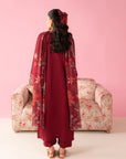 3 Piece Embroidered Lawn Suit Pret SS - 25