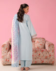 3 Piece Embroidered Lawn Suit