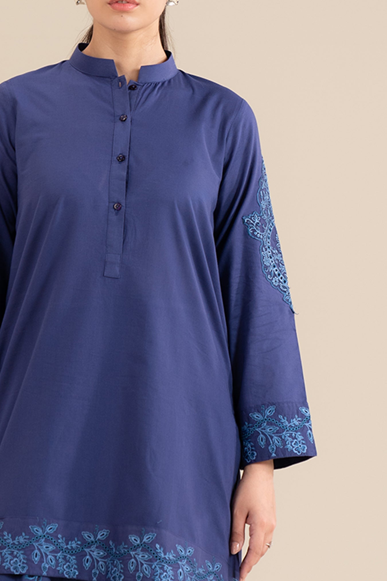 2 Piece Embroidered Lawn Suit - Beyond East Official