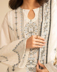 3 Piece Embroidered Lawn Suit