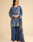 3 Piece Embroidered Lawn Suit
