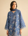 3 Piece Embroidered Lawn Suit