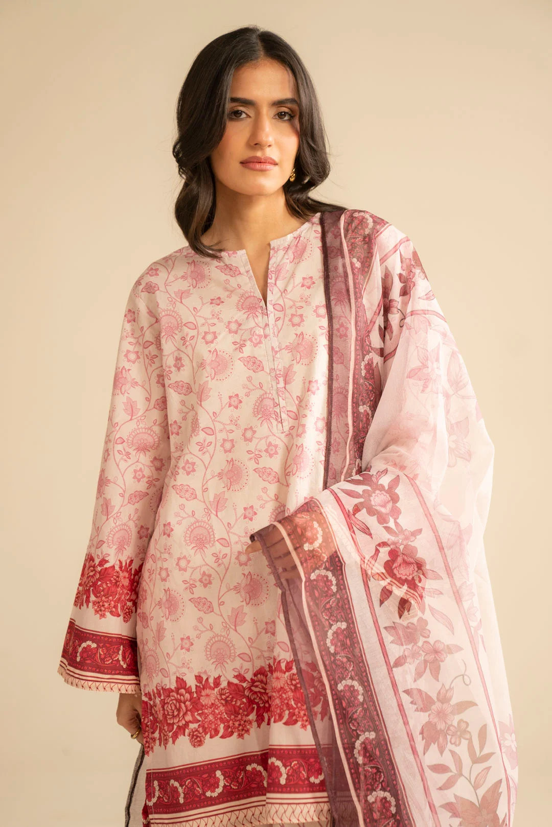 3 Piece Printed Lawn Suit