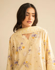 3 Piece Embroidered Lawn Suit