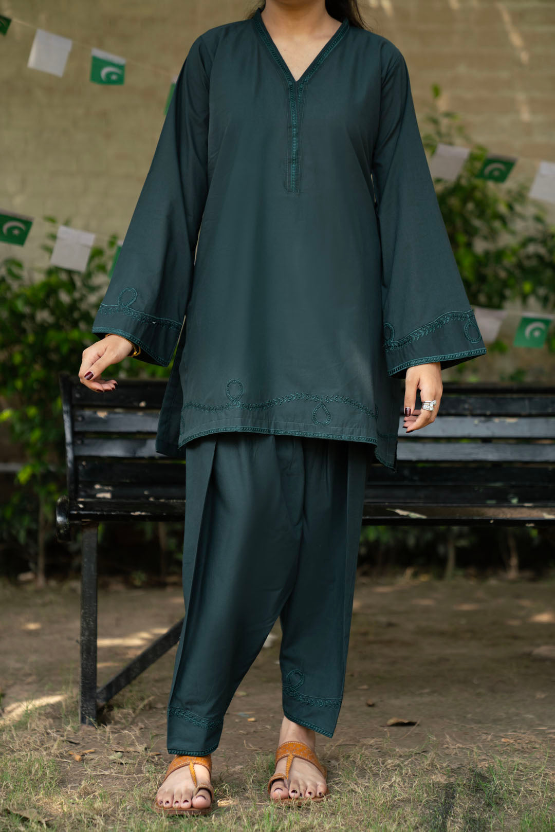 2 Piece Embroidered Lawn Suit Pret SS - 26