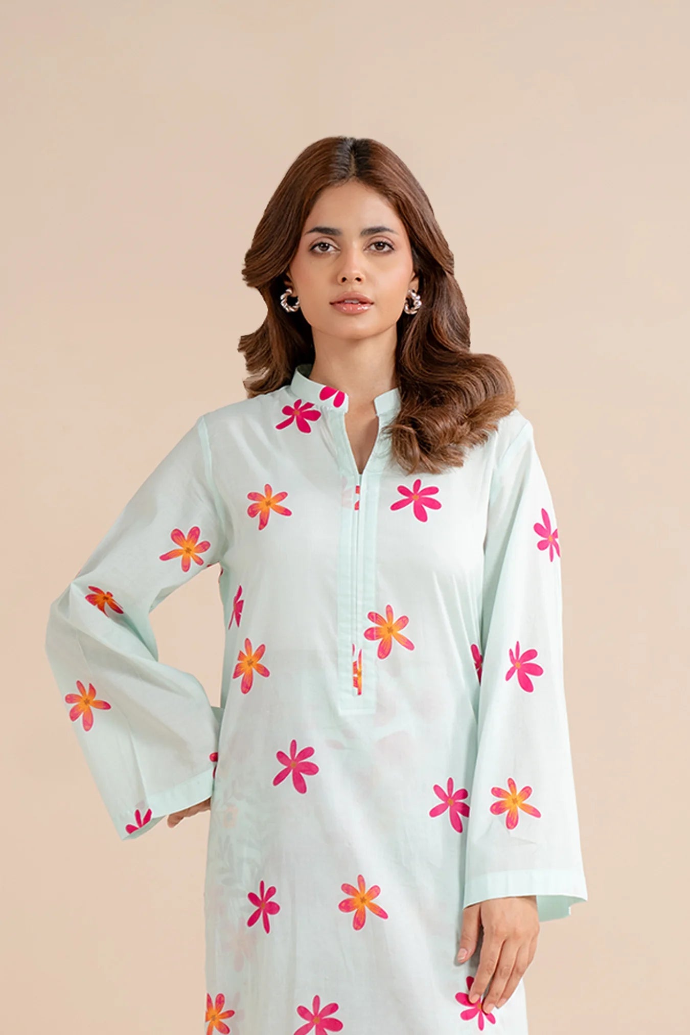 2 Piece Printed Lawn Suit Pret SS - 25