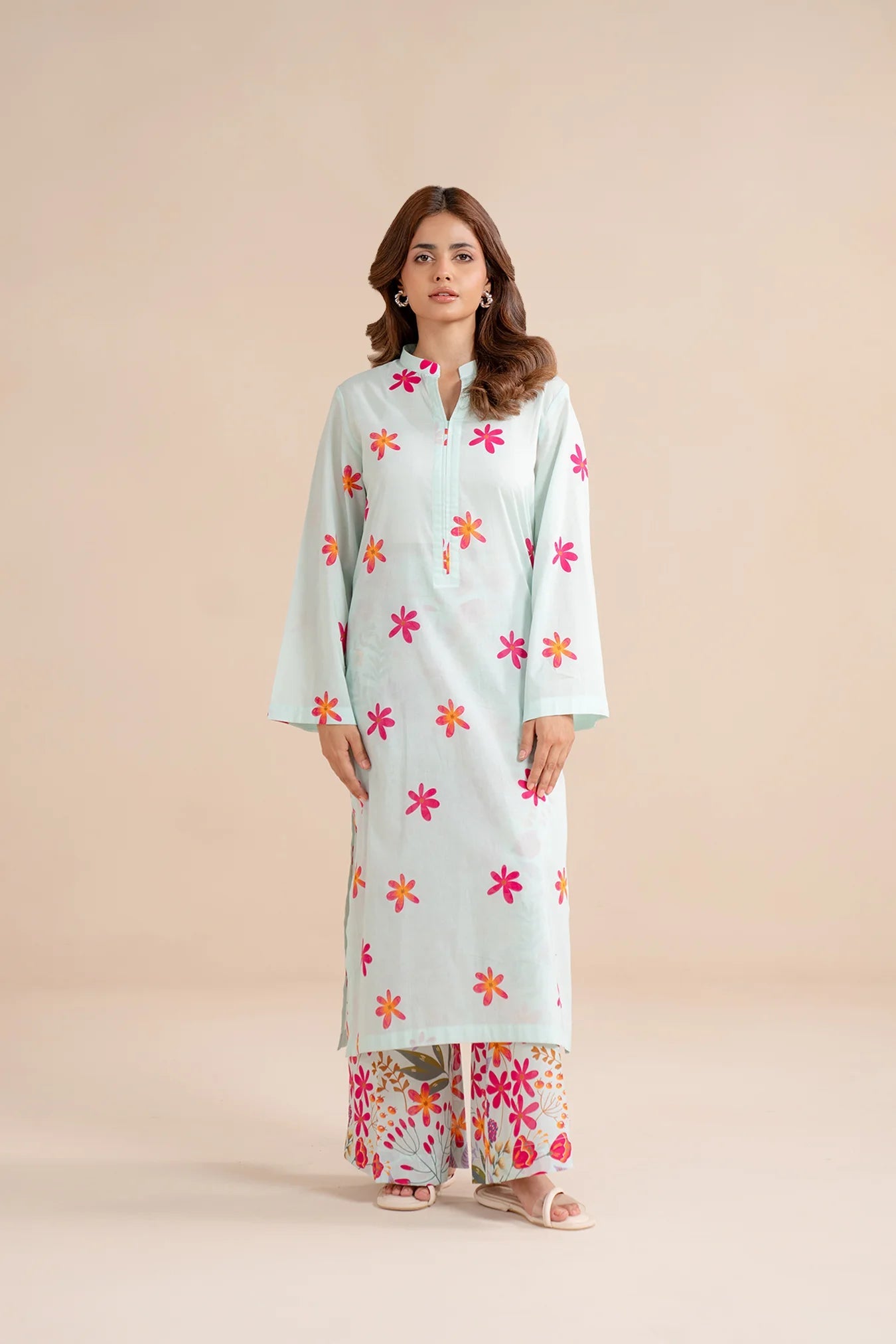 2 Piece Printed Lawn Suit Pret SS - 25
