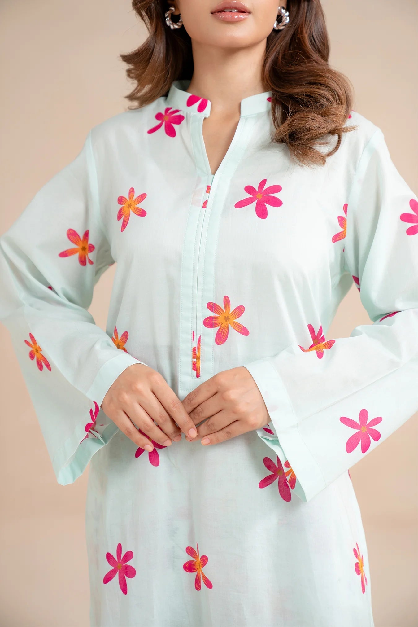 2 Piece Printed Lawn Suit Pret SS - 25