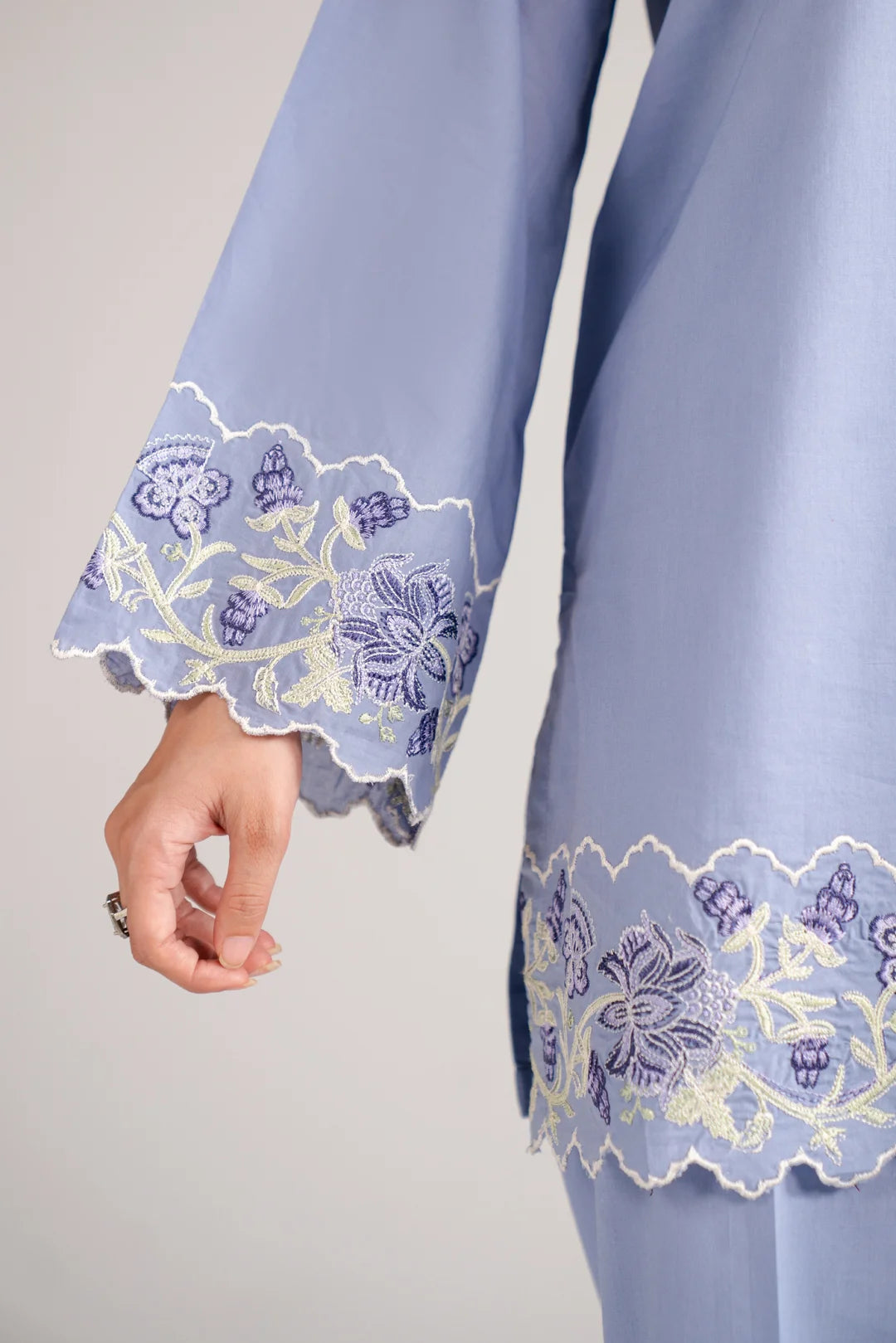 2 Piece Embroidered Lawn Suit Pret SS - 26
