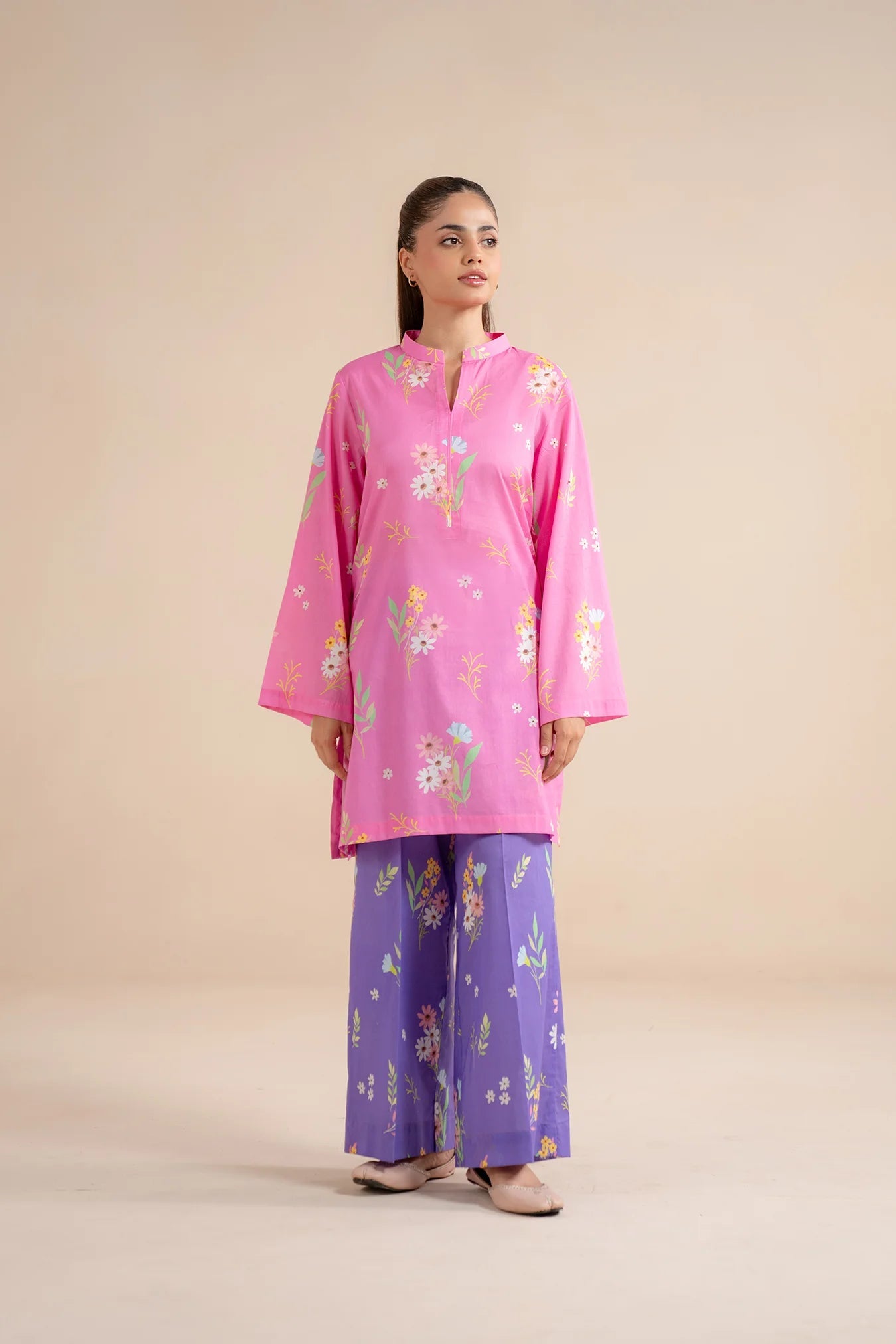 2 Piece Printed Lawn Suit Pret SS - 25