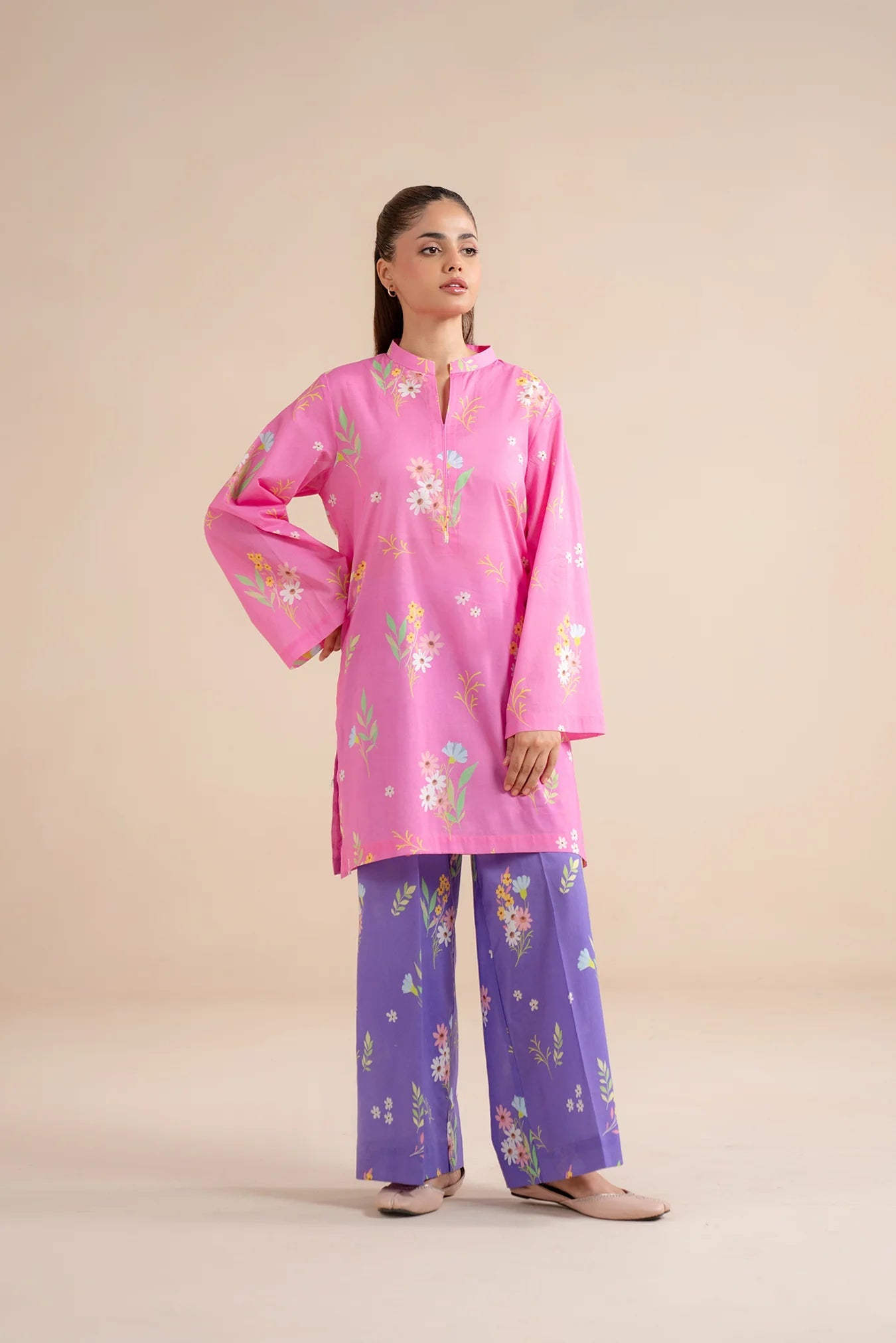 2 Piece Printed Lawn Suit Pret SS - 25