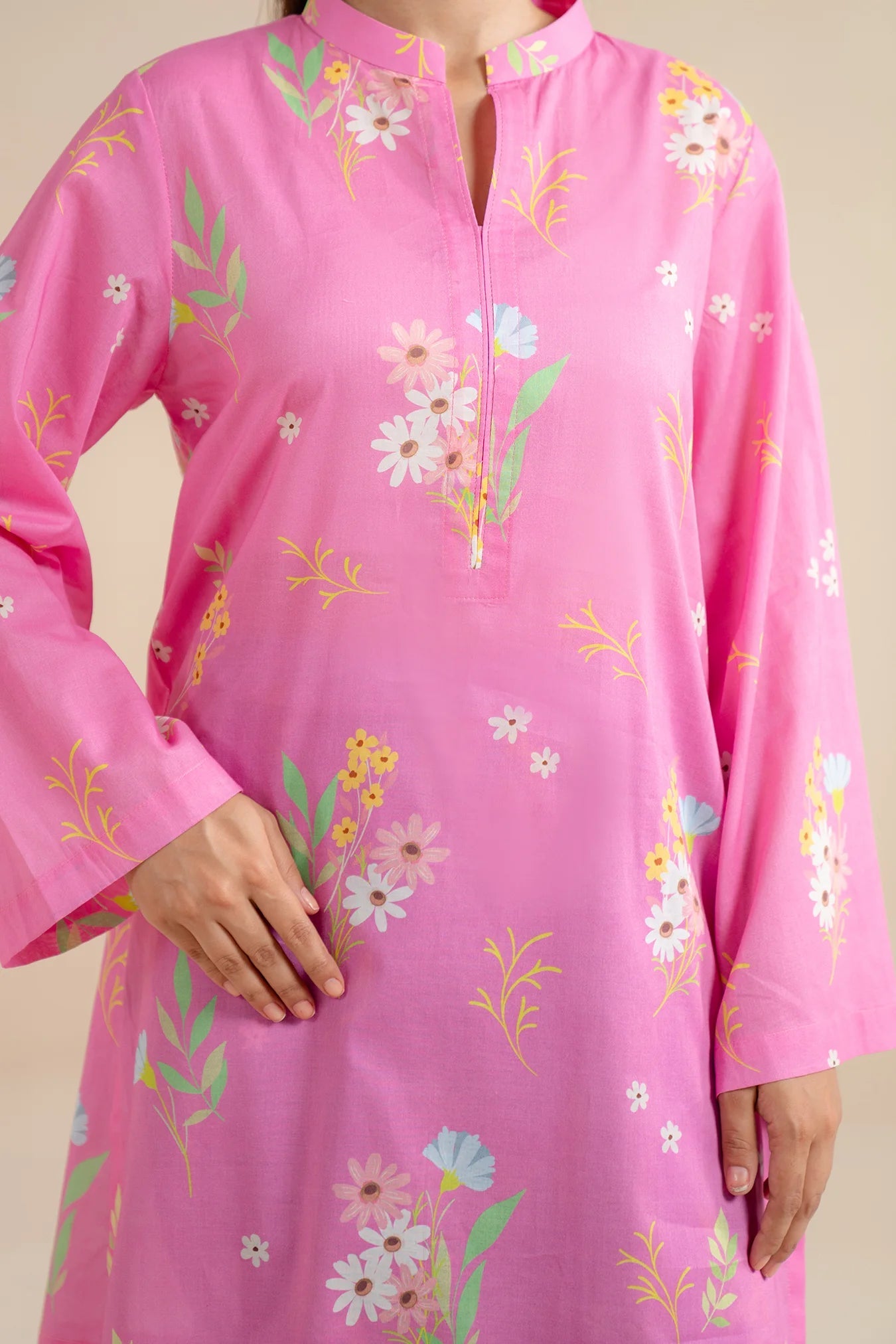 2 Piece Printed Lawn Suit Pret SS - 25