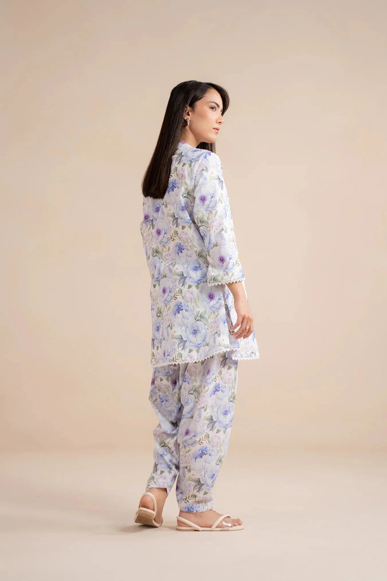 2 Piece Printed Lawn Suit Pret SS - 25