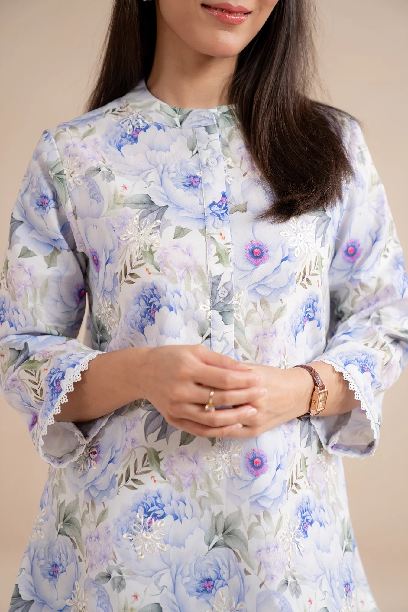 2 Piece Printed Lawn Suit Pret SS - 25