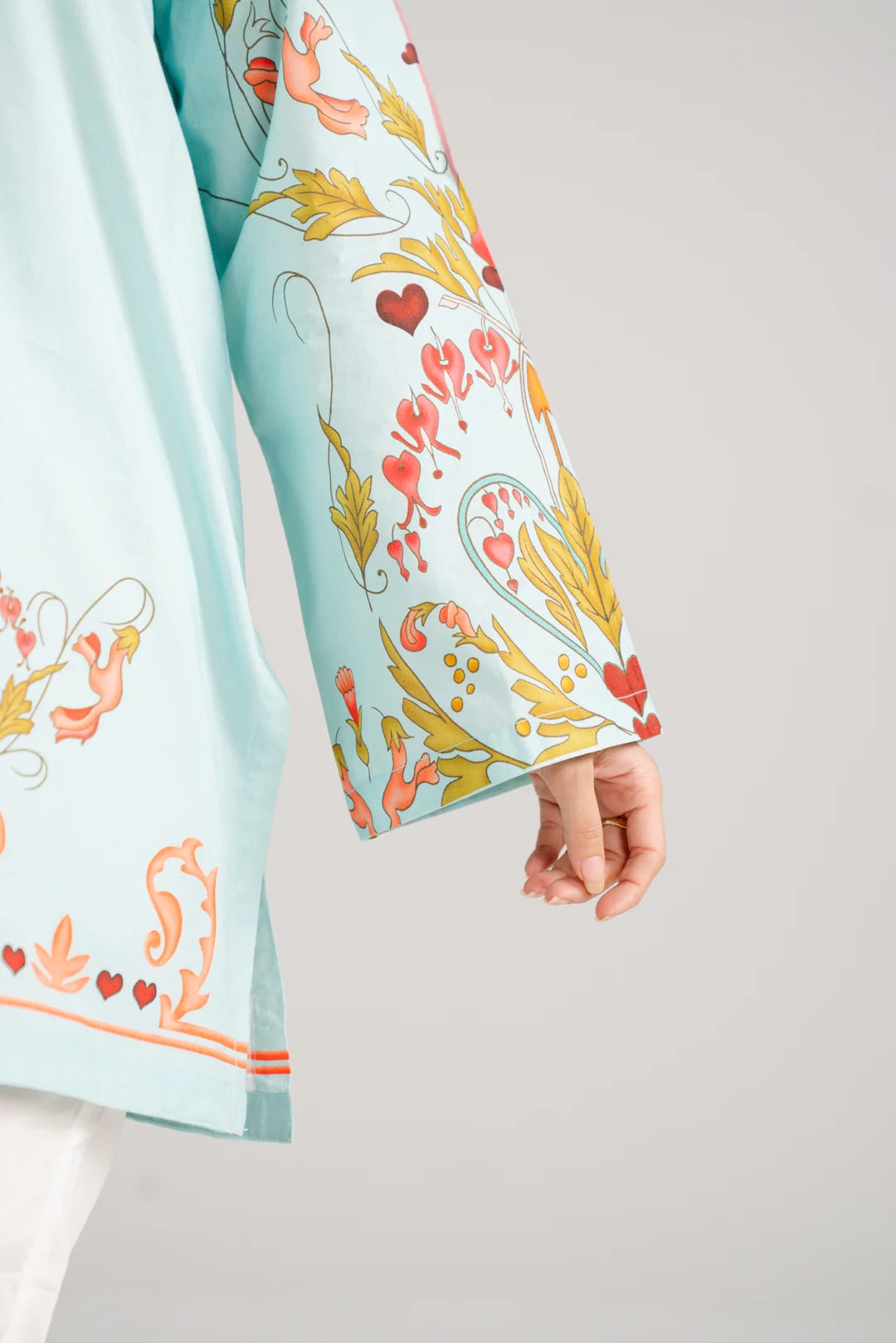 1 Piece Printed Cambric Shirt Pret SS - 26