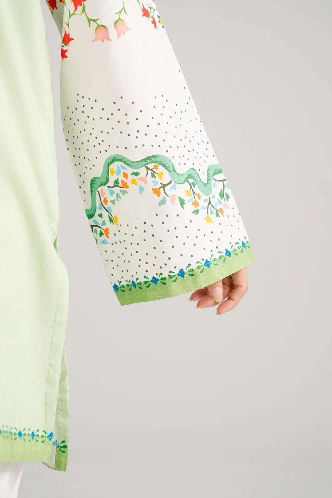 1 Piece Printed Cambric Shirt Pret SS - 26