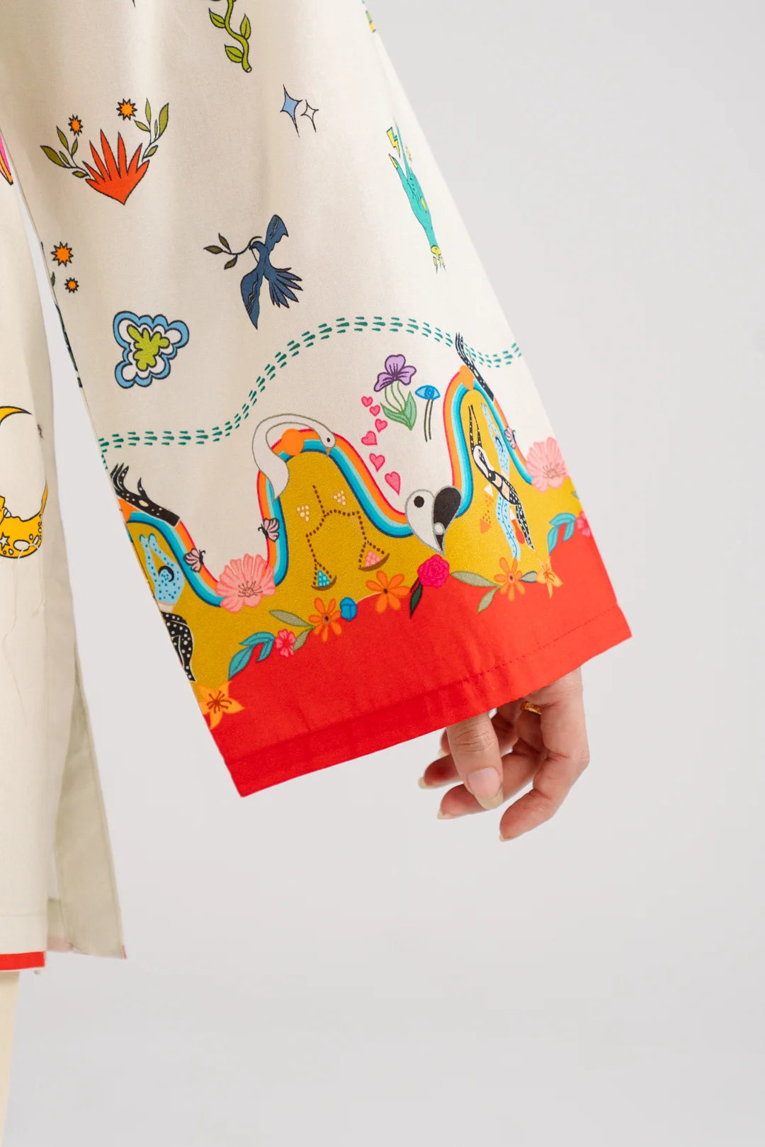 1 Piece Printed Cambric Shirt Pret SS - 26