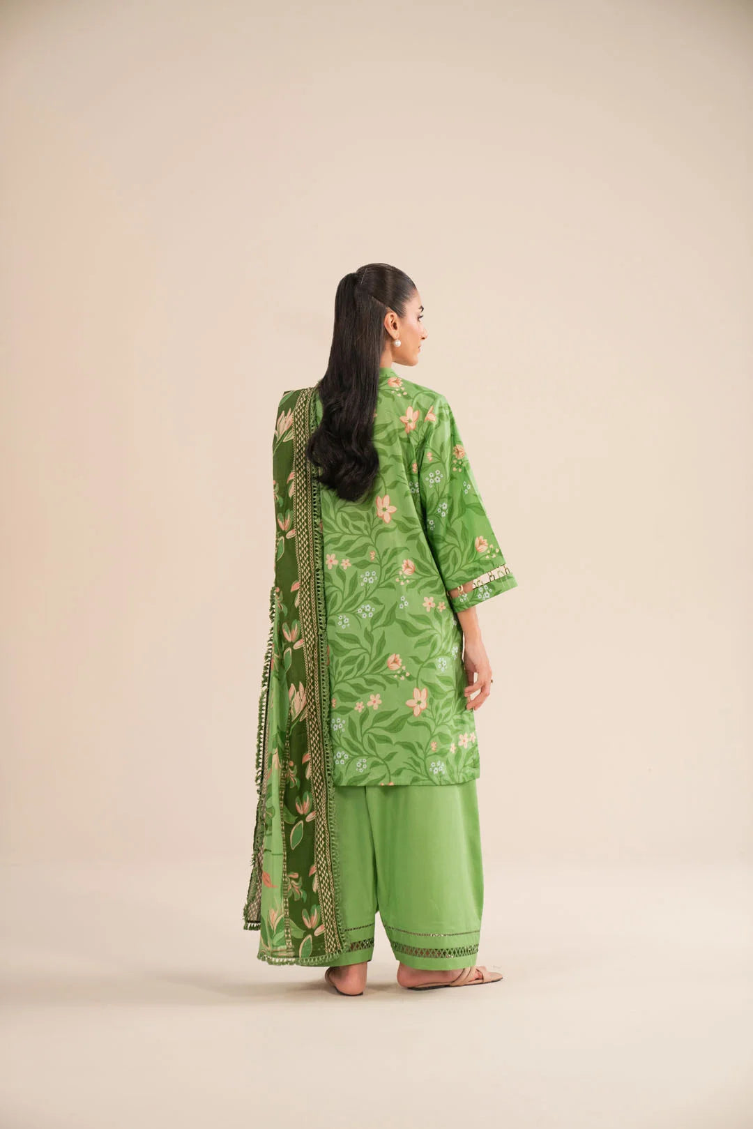 3 Piece Printed Lawn Suit Beena