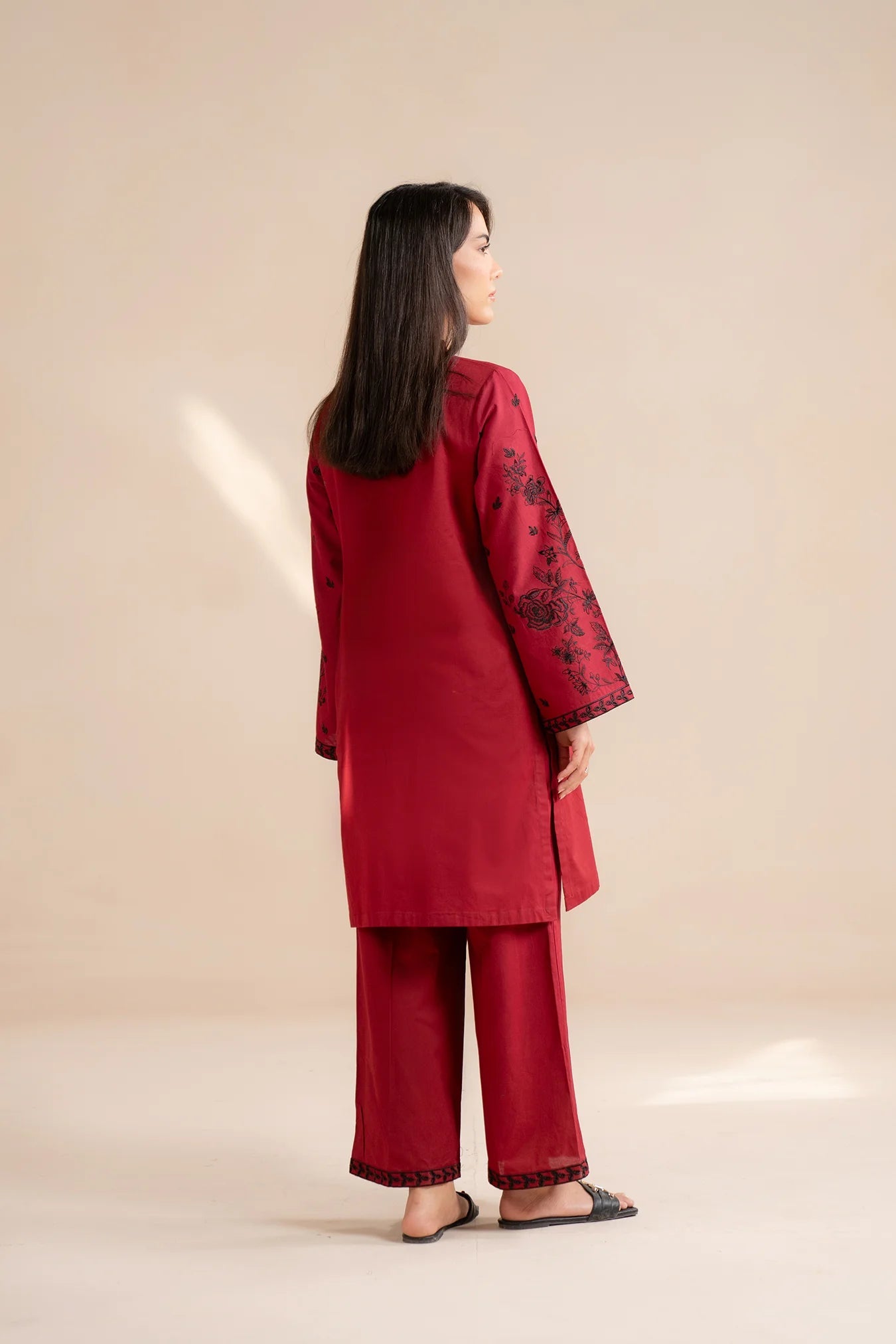 2 Piece Embroidered Lawn Suit Pret SS - 25