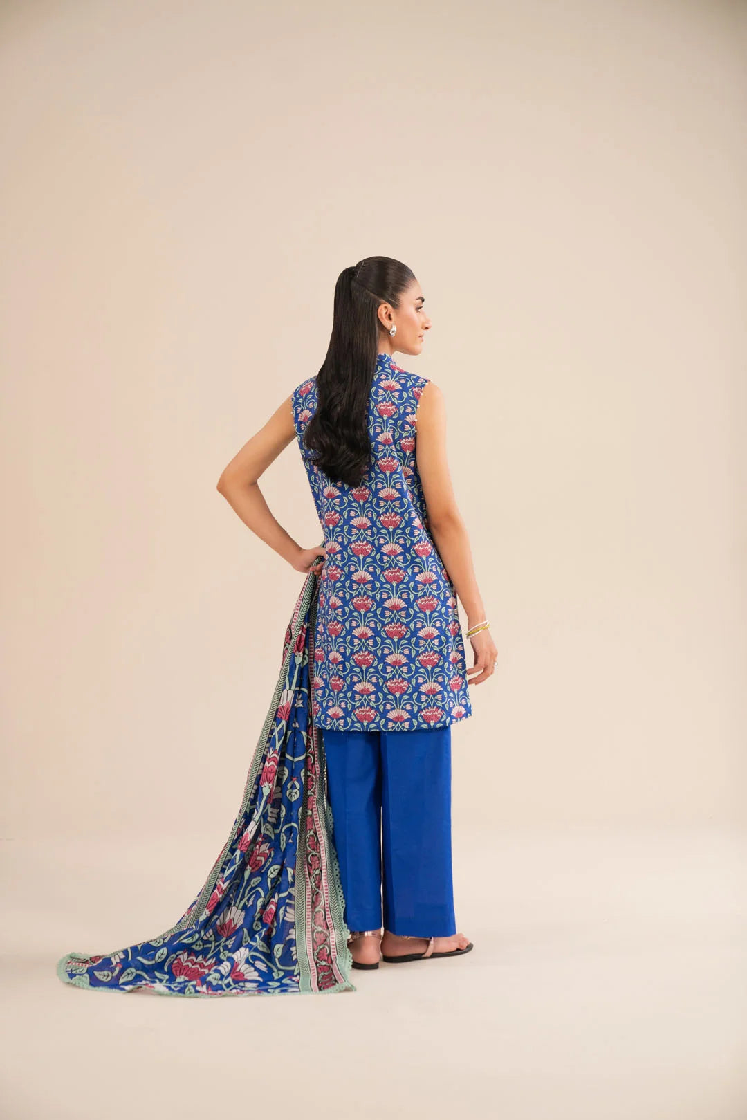 3 Piece Printed Lawn Suit Beena