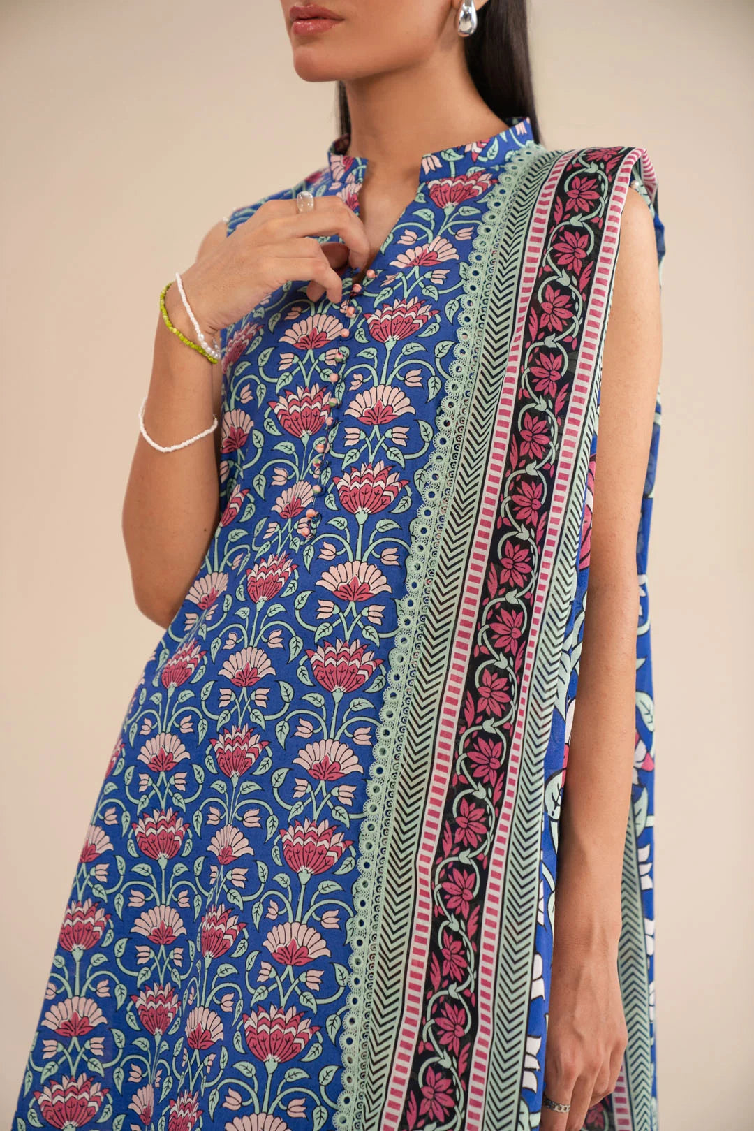 3 Piece Printed Lawn Suit Beena