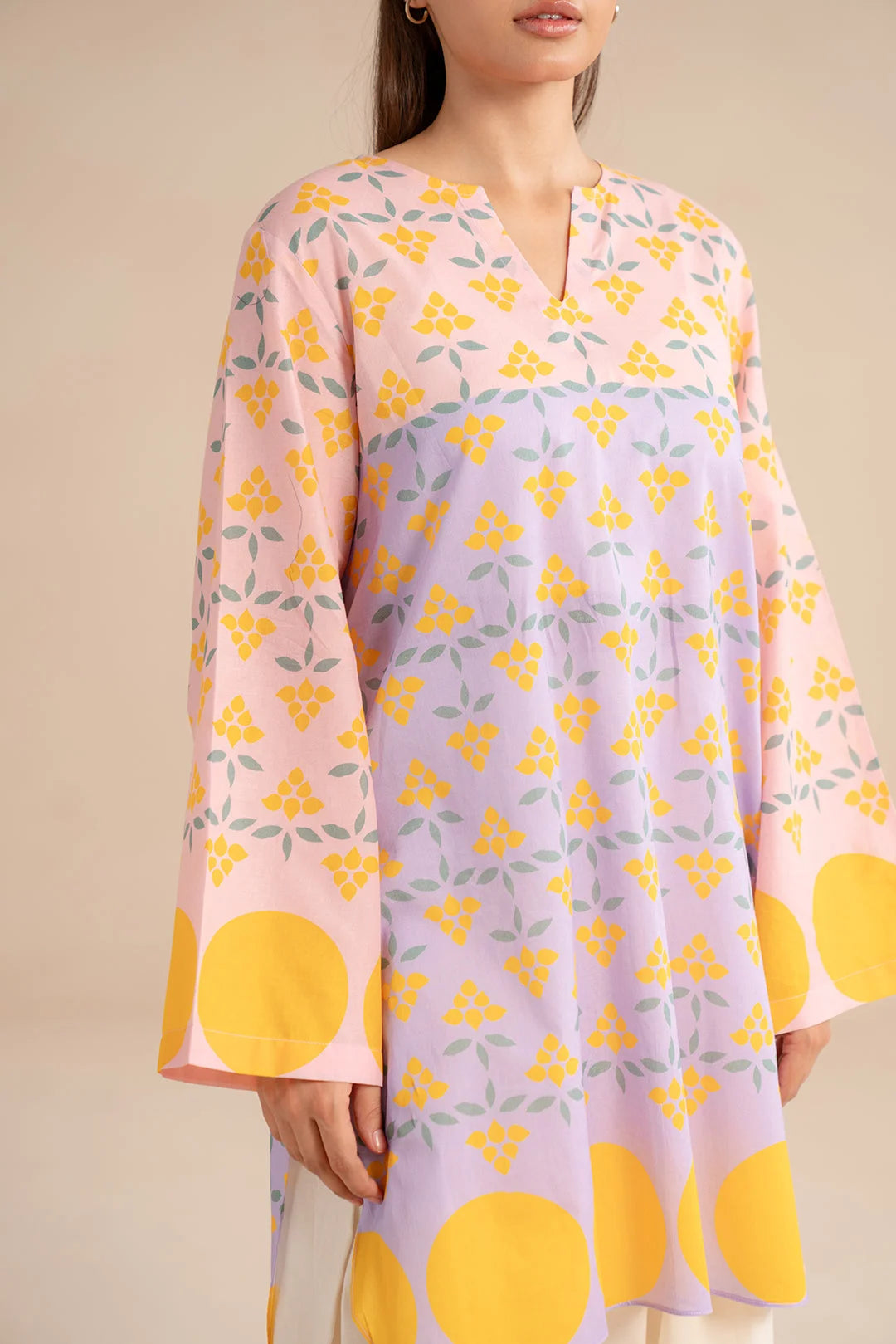 1 Piece Printed Lawn Shirt Pret SS - 25