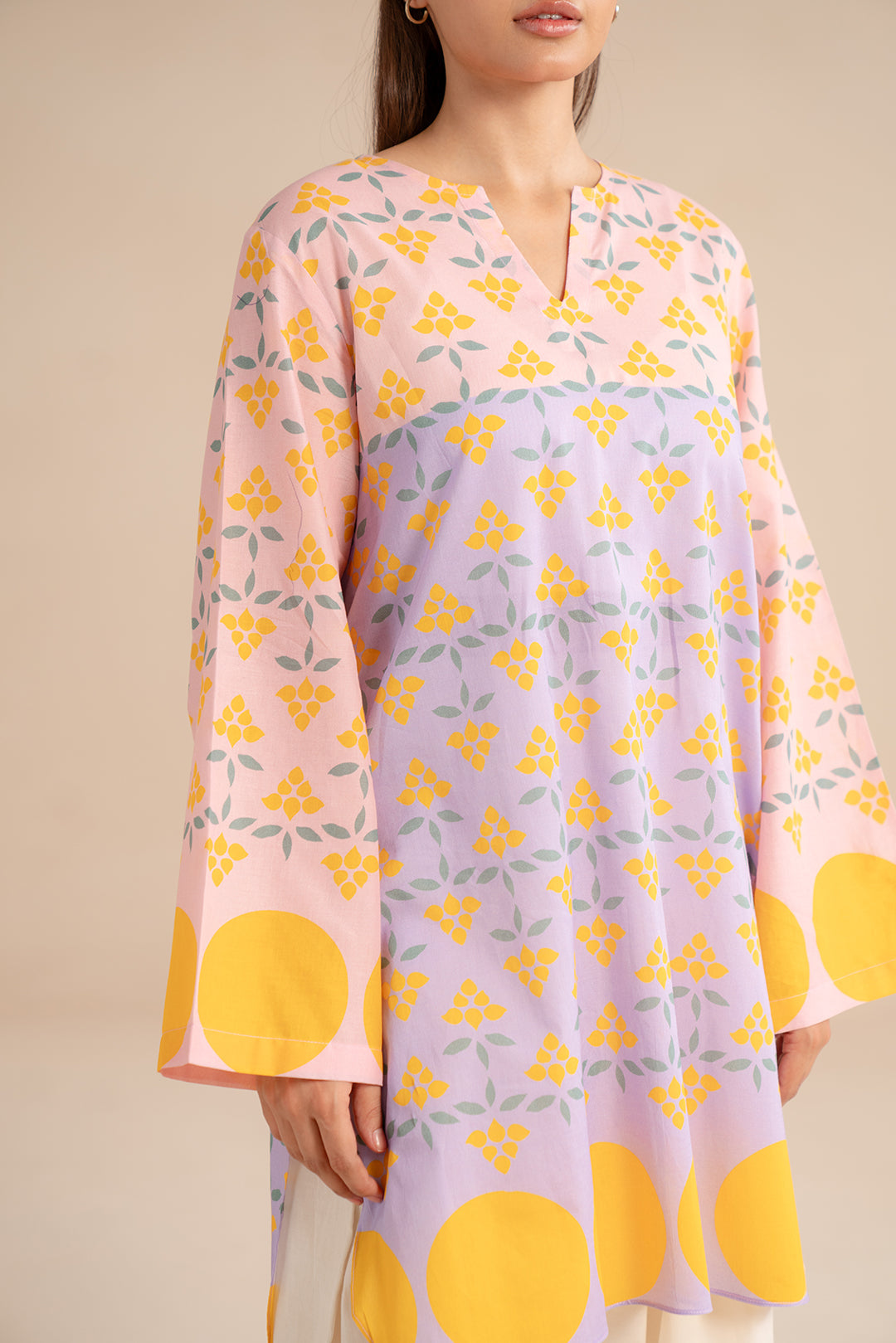 1 Piece Printed Lawn Shirt Pret SS - 25