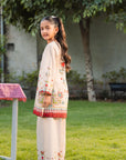 2 Piece Printed Cambric Suit