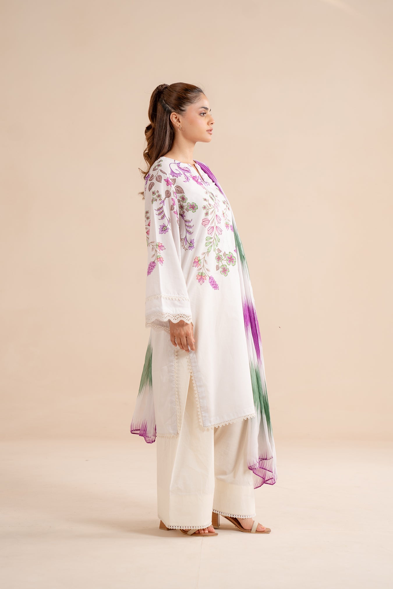 2 Piece Printed Lawn Suit Pret SS - 25