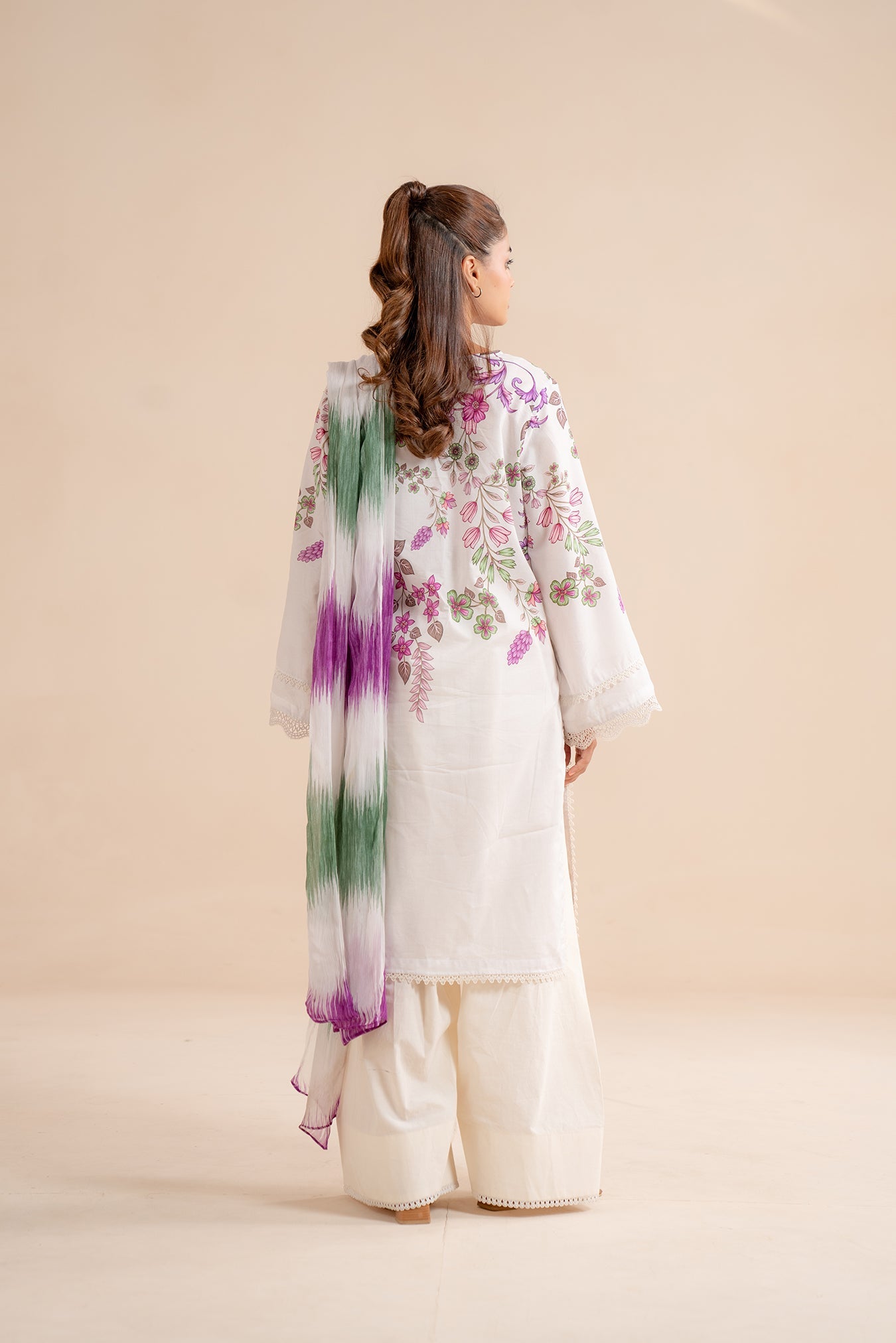 2 Piece Printed Lawn Suit Pret SS - 25