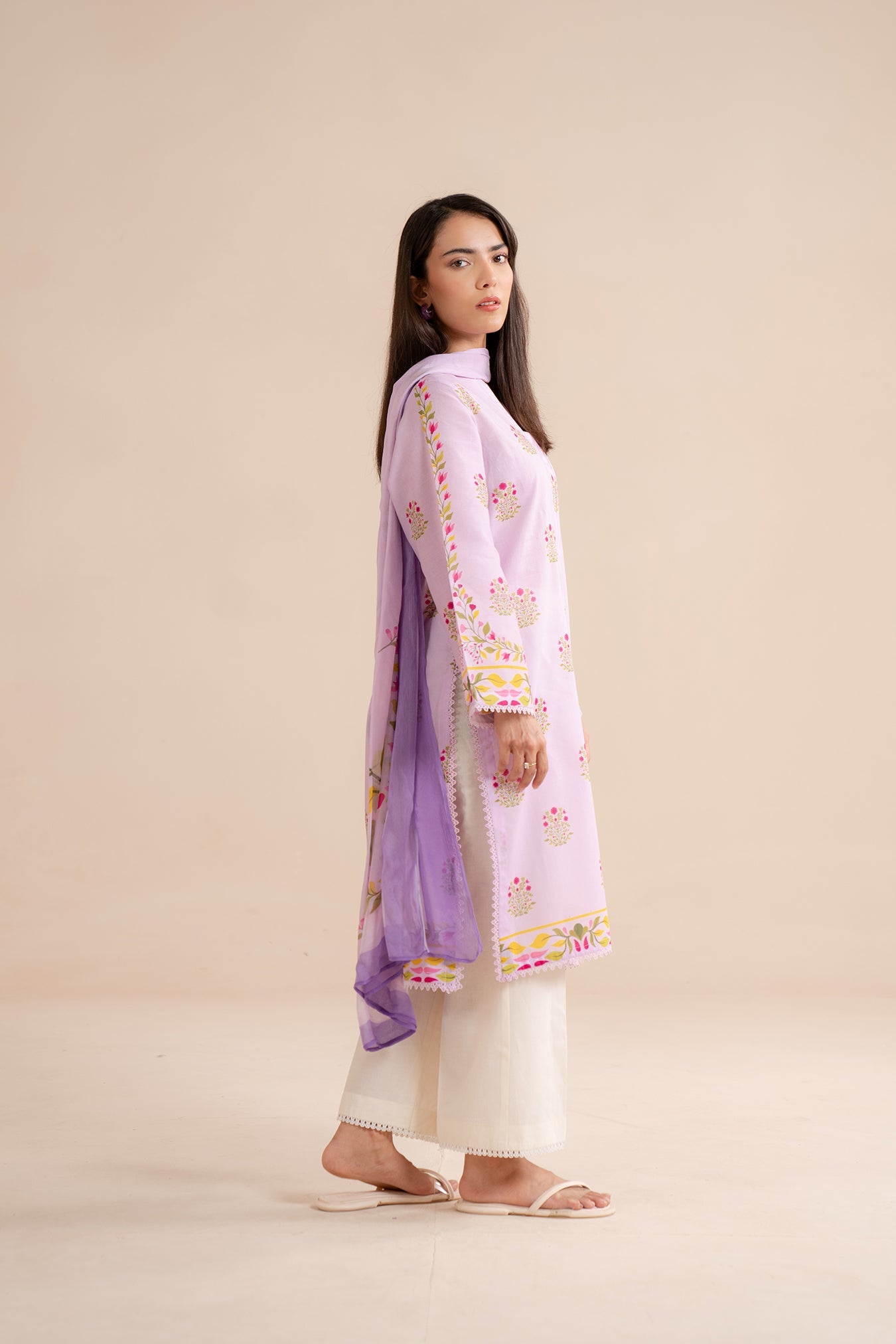 2 Piece Printed Lawn Suit Pret SS - 25