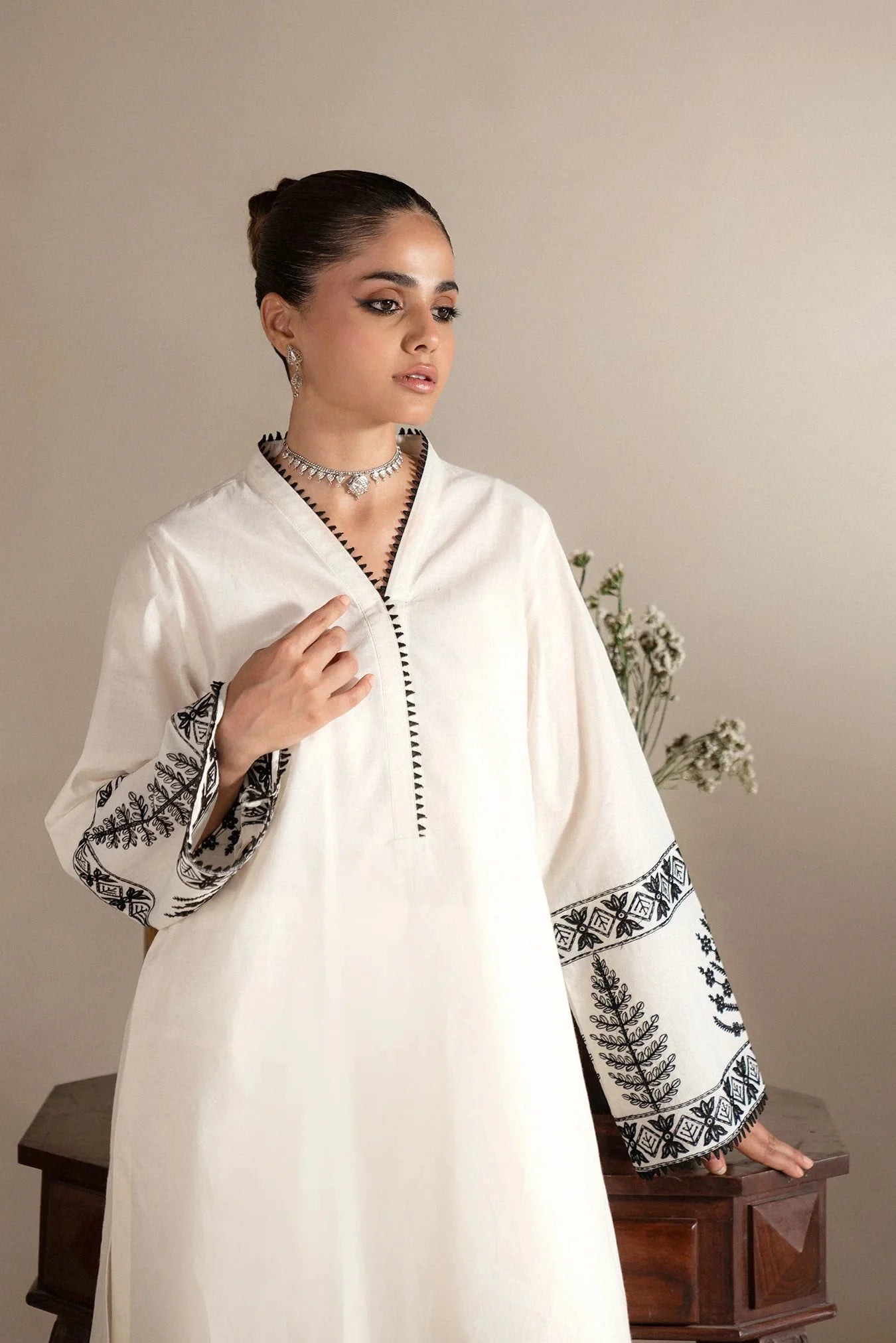 2 Piece Embroidered Lawn Suit Pret SS - 25